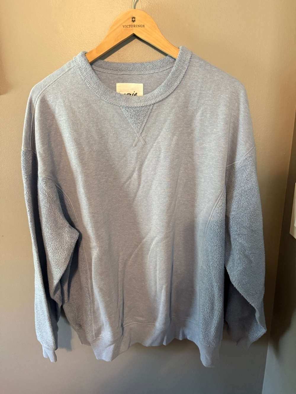 aerie Light Blue Crewneck Sweatshirt